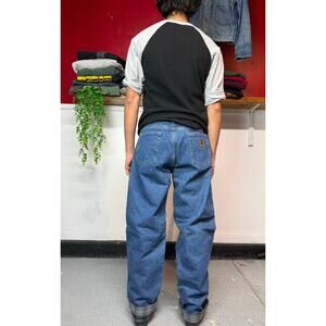 Flannel linned Carhartt  pants